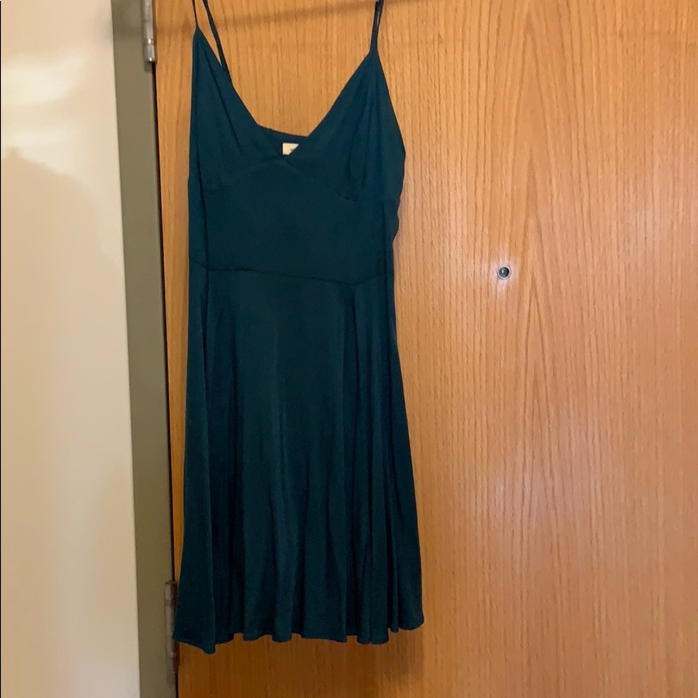 Teal mini dress from Urban Outfitters